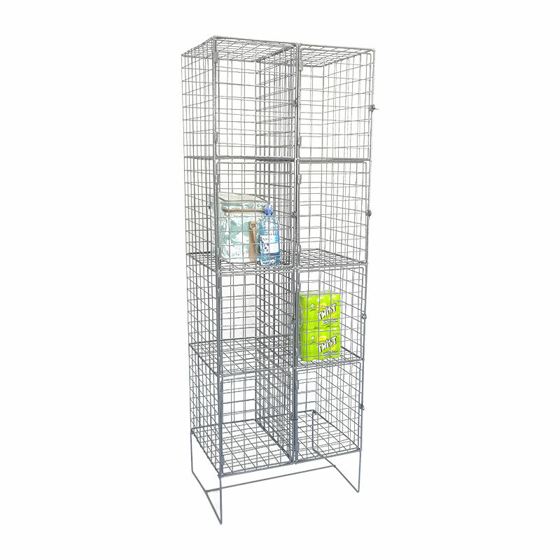 double wire mesh lockers